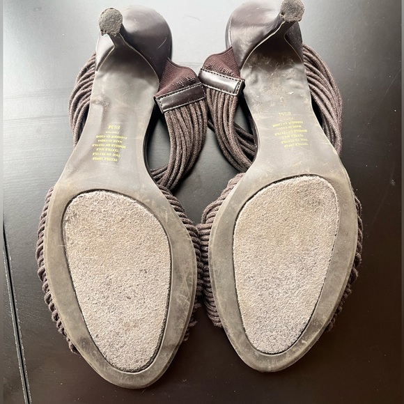 Ann Marino brown kitten heels - Picture 4 of 4